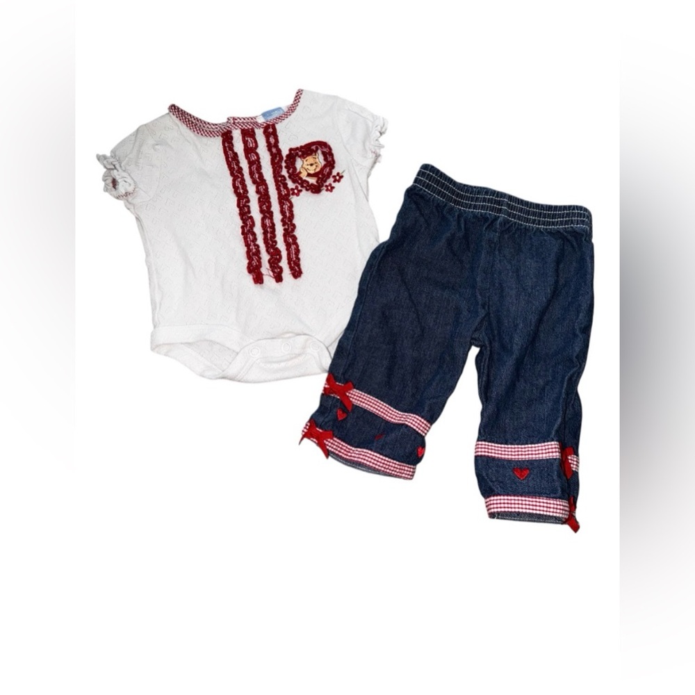 Disney Winnie The Pooh Gingham Baby Set